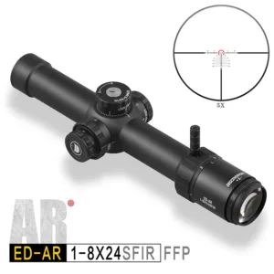 Luneta celowicza biegowa Discovery Optics ED-AR 1-8X24SFIR FFP-MRAD Średnica: 34MM