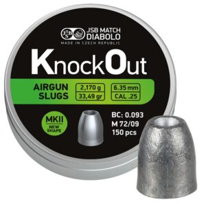Diabolo JSB KNOCKOUT Slugs MK2 .6,35/150