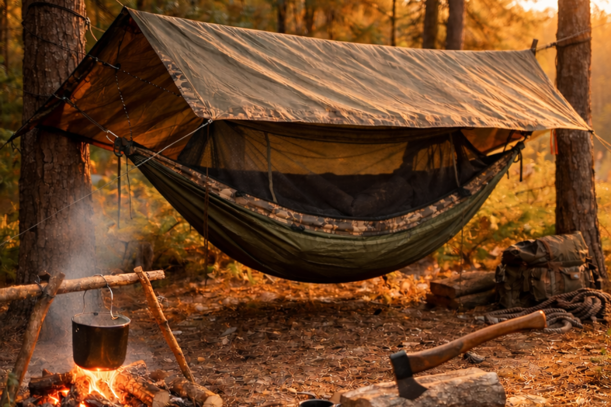 Hamak survivalowy — kiedy to wygodniejsza alternatywa dla namiotu?