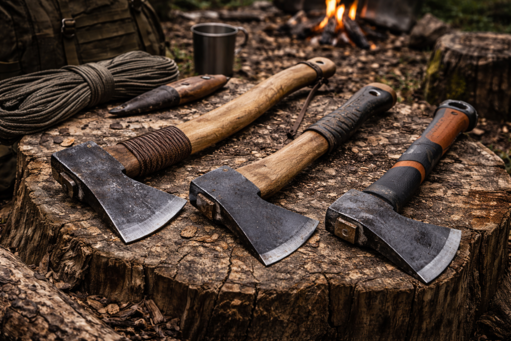 Siekiera: jak wybrać właściwą geometrię i trzonek do pracy w drewnie?