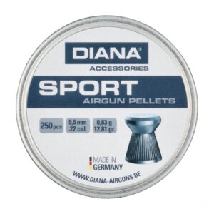 Śrut Diana Sport 5,5 mm 250 szt. – treningowy
