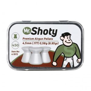 Śrut Mr. Shoty płaski 4,5 mm 0,58 g 425 szt.